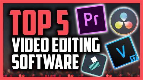 what is the best editing software for youtube and does it really matter which one you choose?